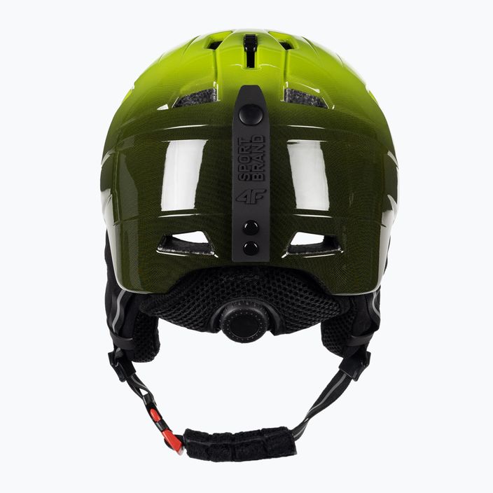 Dětská lyžařská helma 4F M016 45S zelená 4FJAW22AHELM016 3