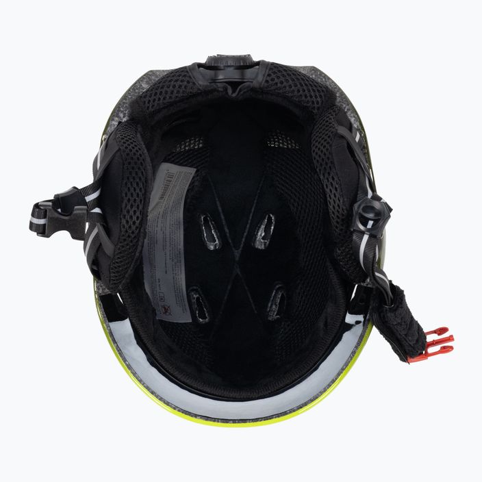 Dětská lyžařská helma 4F M016 45S zelená 4FJAW22AHELM016 5