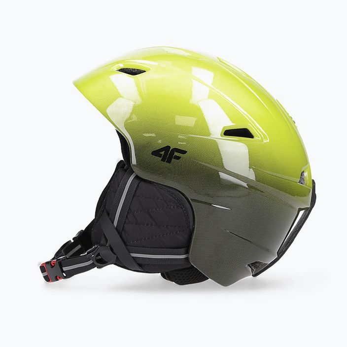 Dětská lyžařská helma 4F M016 45S zelená 4FJAW22AHELM016 11