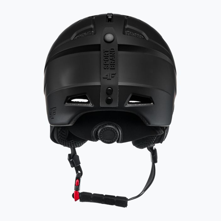 Lyžařská helma pánská 4F černá H4Z22-KSM002 3