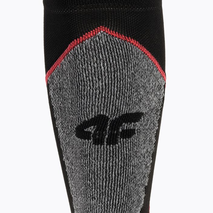 Pánské lyžařské ponožky 4F M031 černé 4FAW22UFSOM031 4