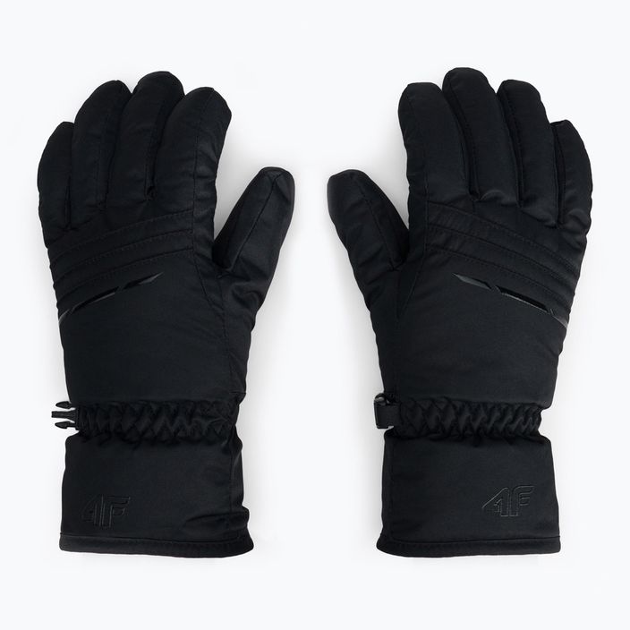 Dámské lyžařské rukavice 4F černé H4Z22-RED002 3
