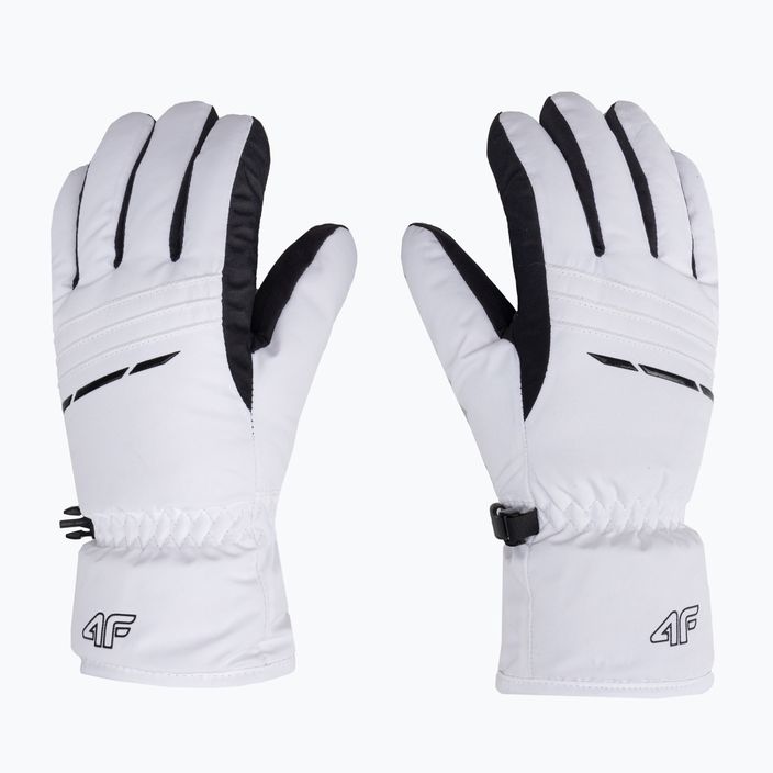 Dámské lyžařské rukavice 4F bílé H4Z22-RED002 3