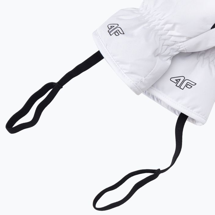 Dámské lyžařské rukavice 4F bílé H4Z22-RED002 5