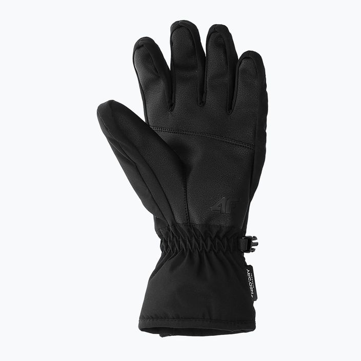 Dámské lyžařské rukavice 4F RED003 černé H4Z22-RED003 8