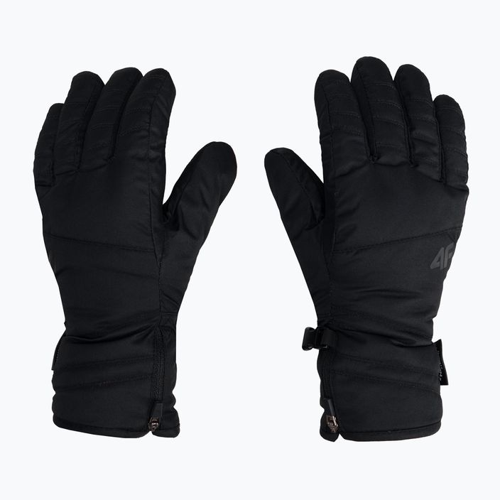 Dámské lyžařské rukavice 4F RED003 černé H4Z22-RED003 3