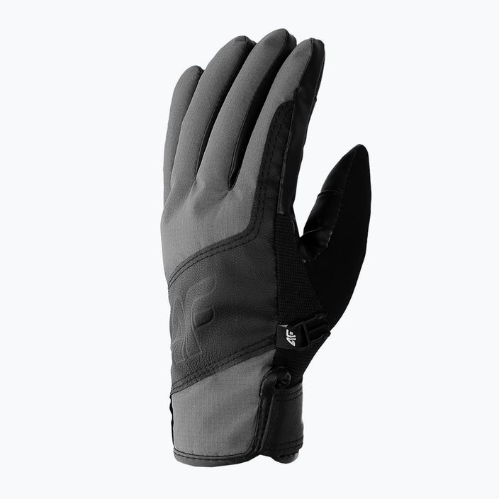 Pánské lyžařské rukavice 4F šedé H4Z22-REM004 6