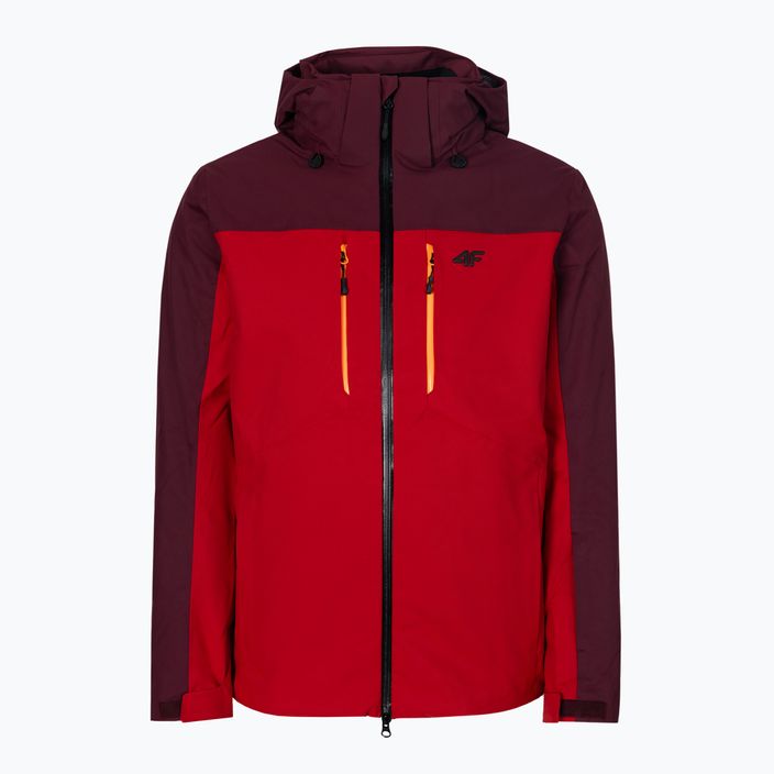 Pánská lyžařská bunda 4F červená H4Z21-KUMN014 14