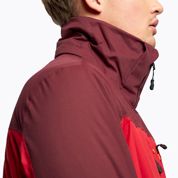 Pánská lyžařská bunda 4F červená H4Z21-KUMN014 8