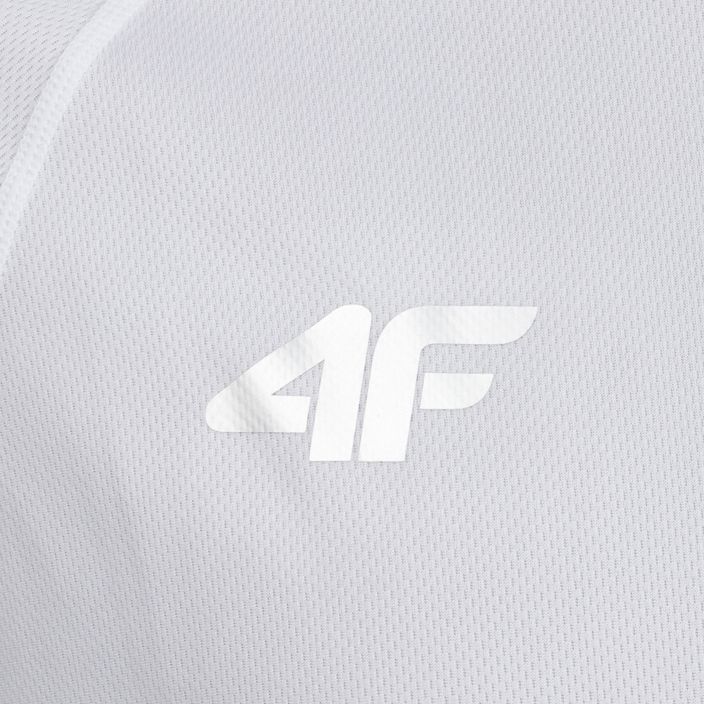 Pánské fotbalové tričko 4F Functional bílá S4L21-TSMF050-10S 3