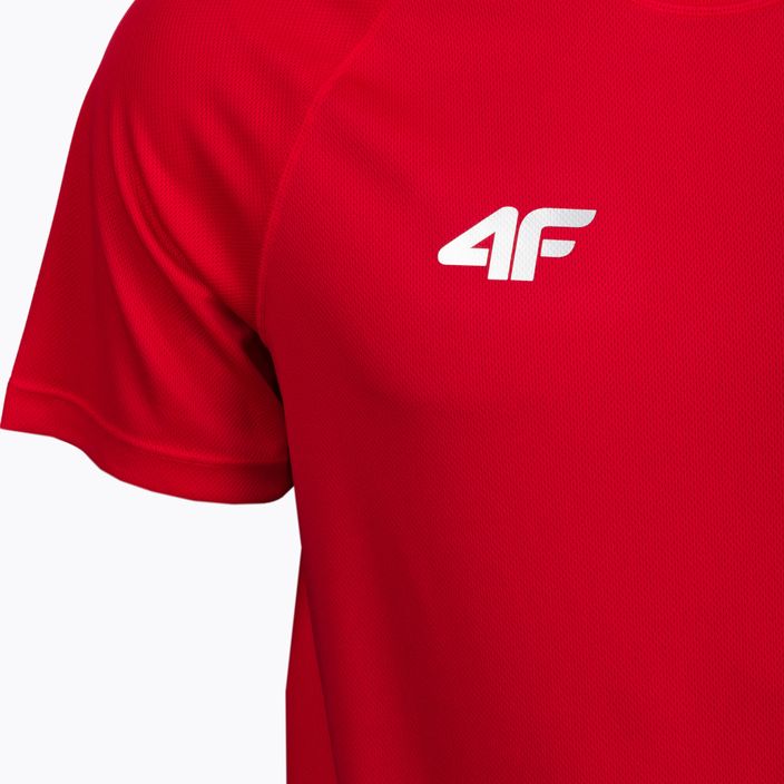 Pánské fotbalové tričko 4F Functional červená S4L21-TSMF050-62S 3