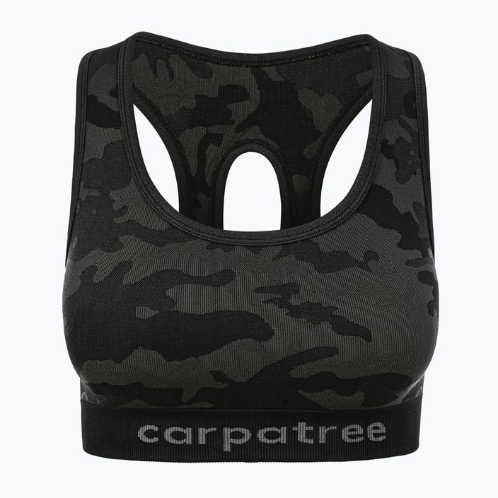 Fitness podprsenka Carpatree Camo Seamless green 5