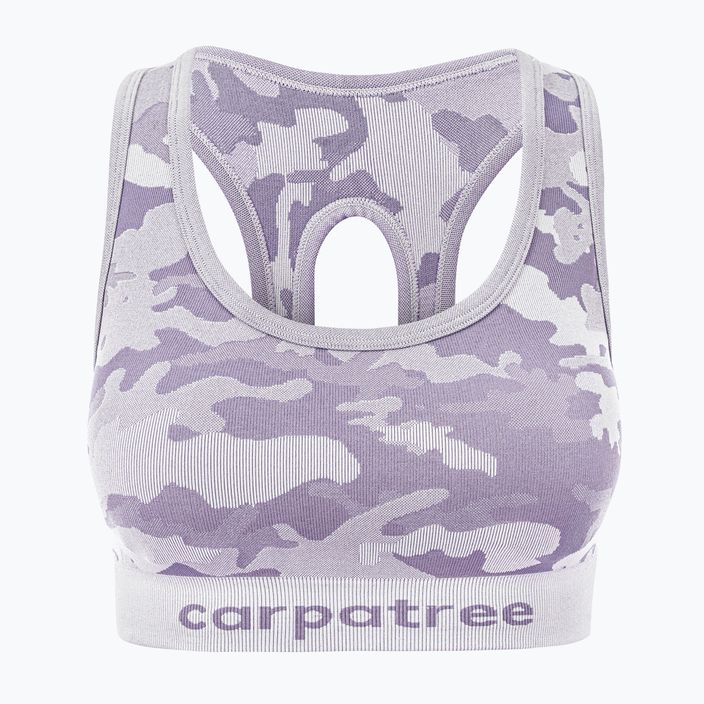 Fitness podprsenka Carpatree Camo Seamless purple 5