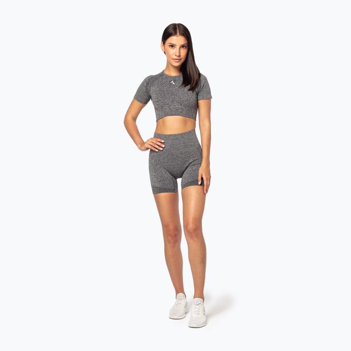 Dámské krátké legíny  Carpatree Vibe Seamless grey/melange