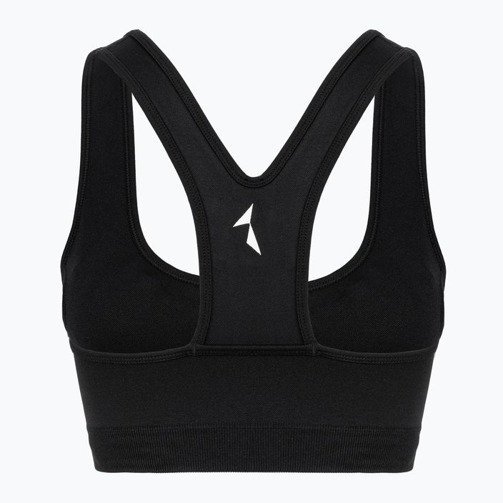 Fitness podprsenka Carpatree Allure Seamless sepia black 2