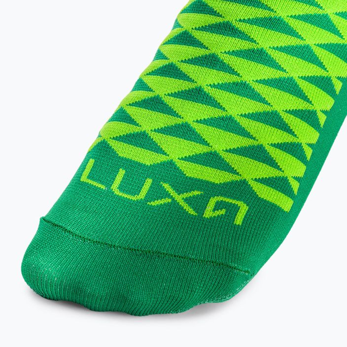 LUXA Asymetrické cyklistické ponožky zelené LUHE19SAMGS 4
