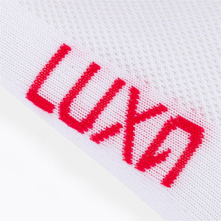 LUXA Flag bílo-červené cyklistické ponožky LAM21SPFS 4