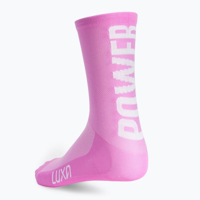 Dámské cyklistické ponožky LUXA Girls Power pink LAM21SGPL1S 5