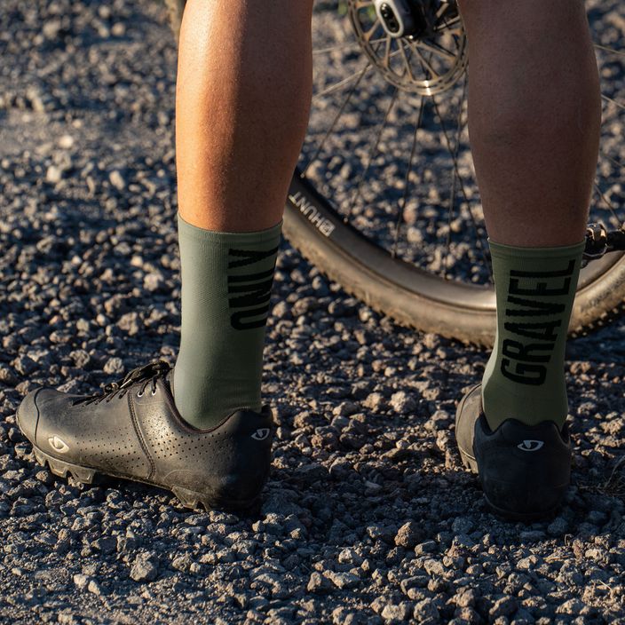 Cyklistické ponožky LUXA Only Gravel green LAM21SOGK1S 7