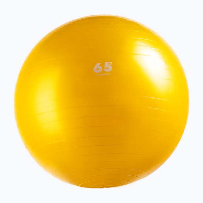 Fitness míč Gipara žlutý 3999