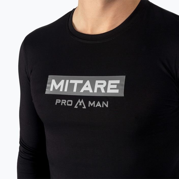 Pánské longsleeve tričko MITARE PRO černé K094 4