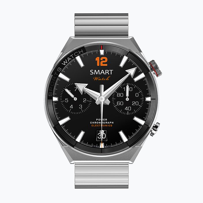 Hodinky  Watchmark Maverick stříbrné 3