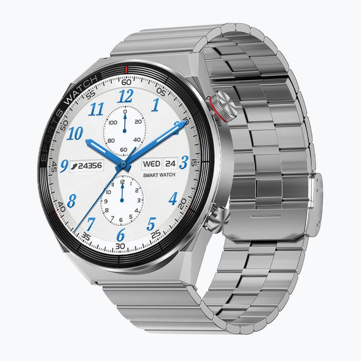 Hodinky  Watchmark Maverick stříbrné 4