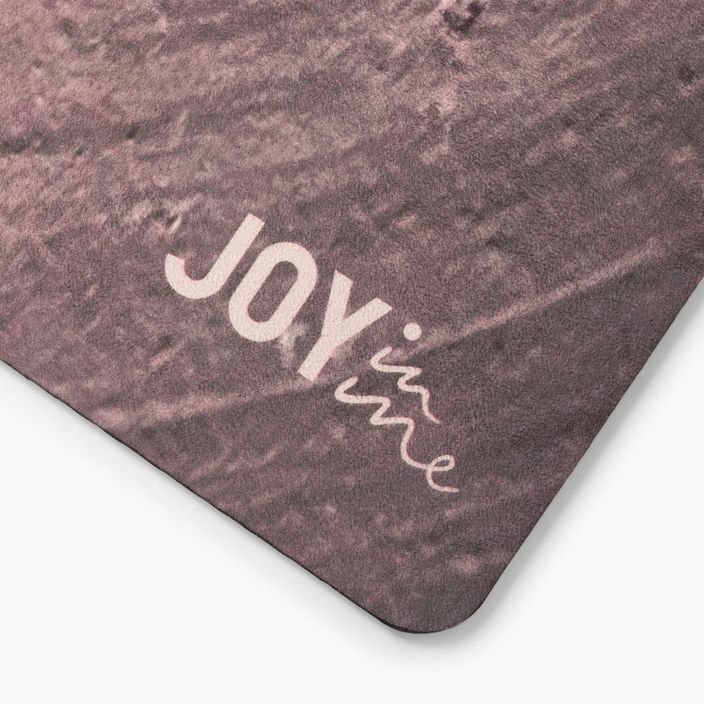 Podložka na jógu JOYINME Flow Coated 3 mm hnědá 800465 3