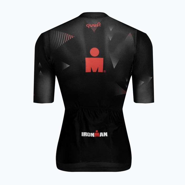 Dámský cyklistický dres Quest Race Line France Iron Man dblack 2