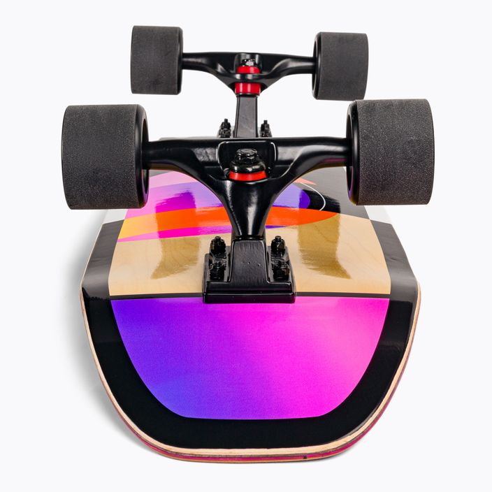 Surfskate skateboard Cutback Techno Wave 32" černá a barevná CUT-SUR-TWA 5