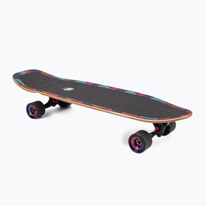 Surfskate skateboard Cutback Big Wave 34" černá a barevná CUT-SUR-BWA 2