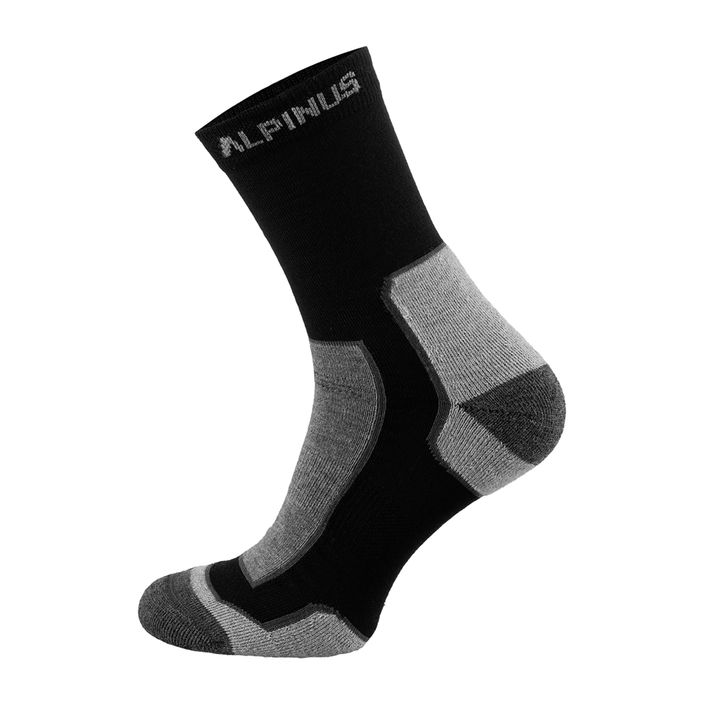 Trekingové ponožky Alpinus Sveg šedé/černé 2