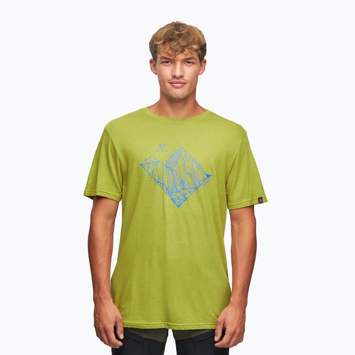 Pánské tričko Alpinus Skilbrum olivově zelené