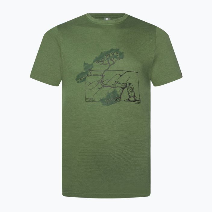 Pánské tričko Alpinus Pieniny zelené 7