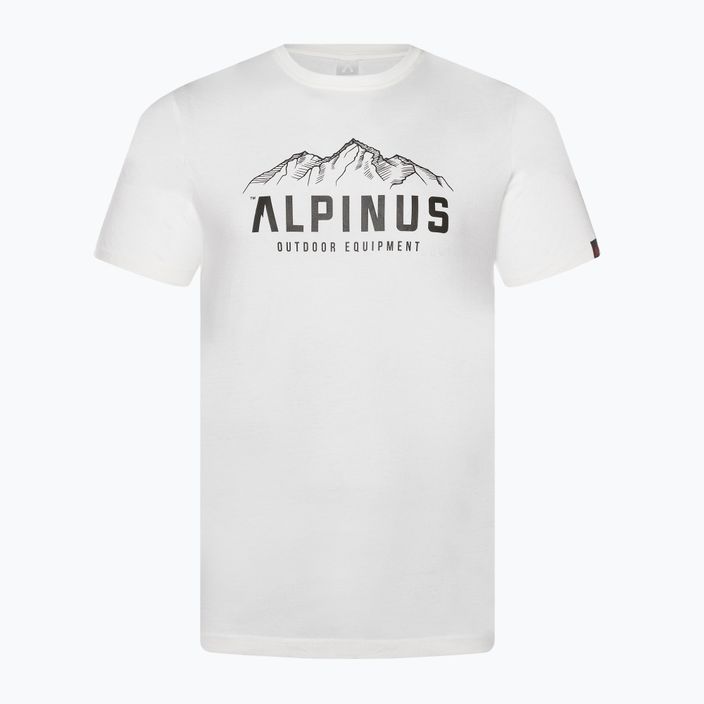 Pánské tričko Alpinus Mountains bílé 6