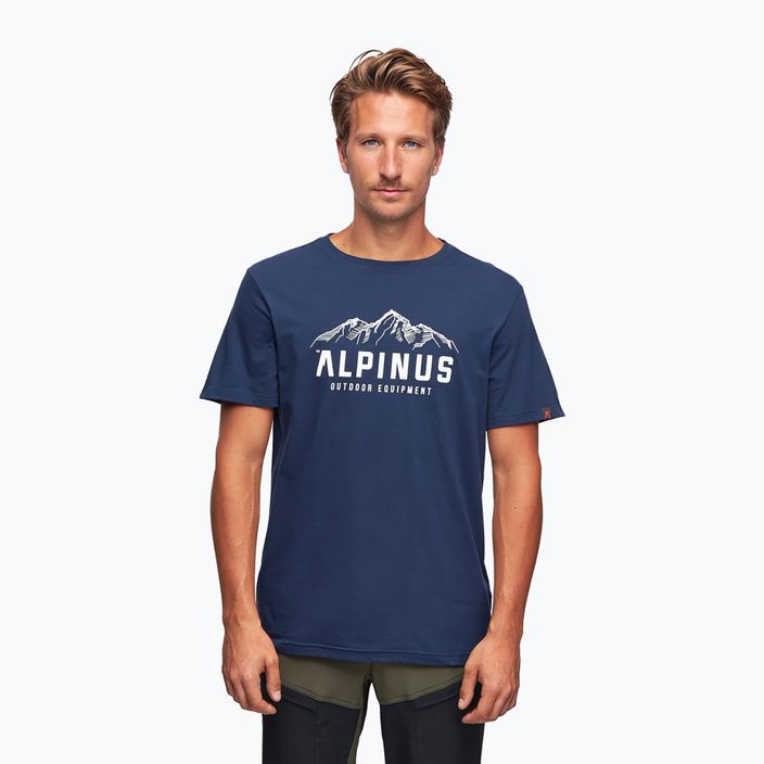 Pánské tričko Alpinus Mountains tmavě modré