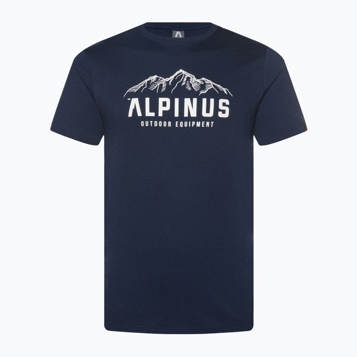 Pánské tričko Alpinus Mountains tmavě modré 6