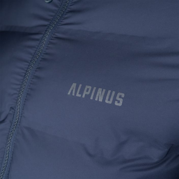 Pánská péřová bunda Alpinus Felskinn II tmavě modrá 9