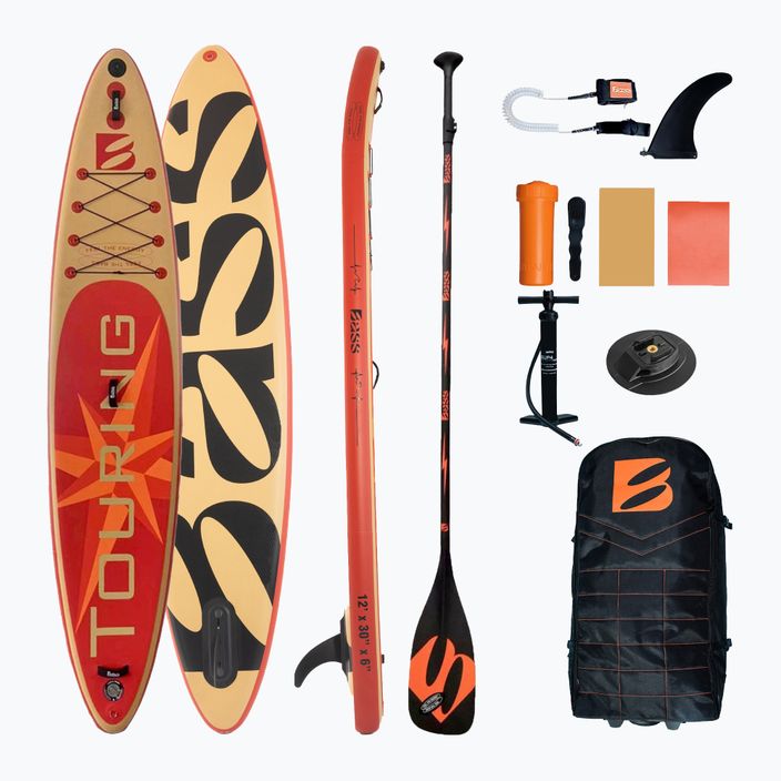 SUP prkno Bass Touring 12' PRO + Extreme Pro M+ red