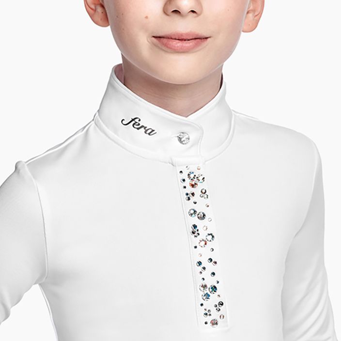 Dětské soutěžní tričko Fera bílé 3.1 2