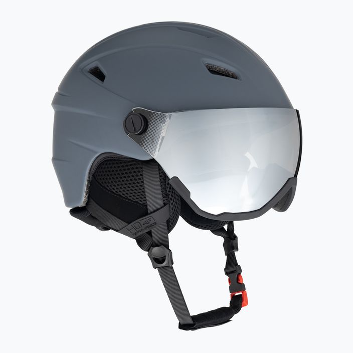 Pánská lyžařská helma 4F M034 šedá