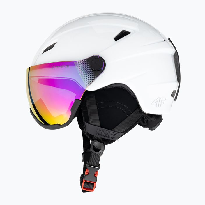 Dámská lyžařská helma 4F F032 bílá 5