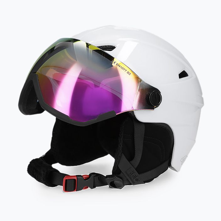 Dámská lyžařská helma 4F F032 bílá 6