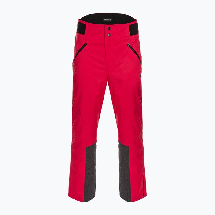Pánské lyžařské kalhoty 4F M343 tmavě červené 3