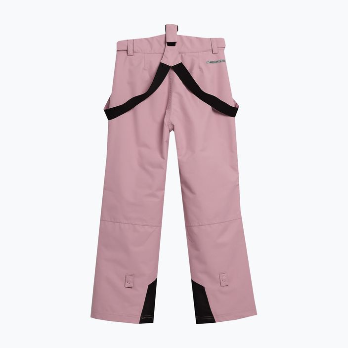 Dětské lyžařské kalhoty 4F F353 tmavě růžové 8