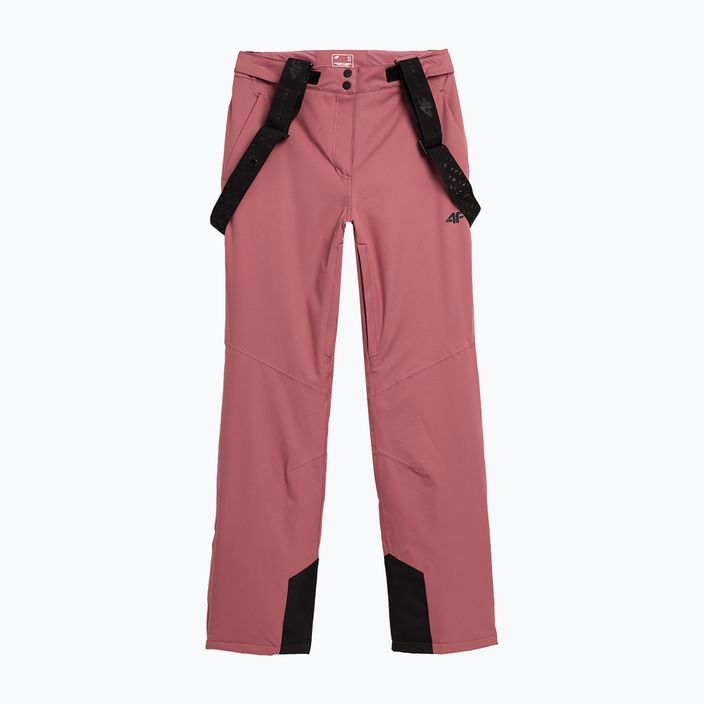 Dámské lyžařské kalhoty 4F F400 tmavě růžové 7