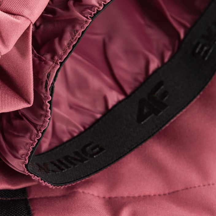 Dámské lyžařské kalhoty 4F F400 tmavě růžové 5