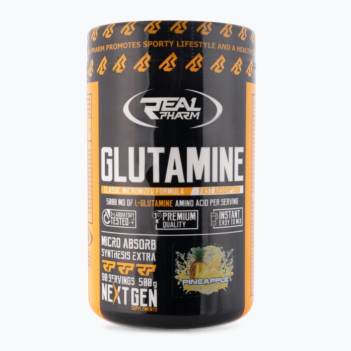 Glutamin Real Pharm aminokyseliny 500g ananas 666480