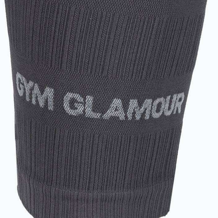 Dámské tréninkové šortky Gym Glamour Bikery push up šedá 404 8