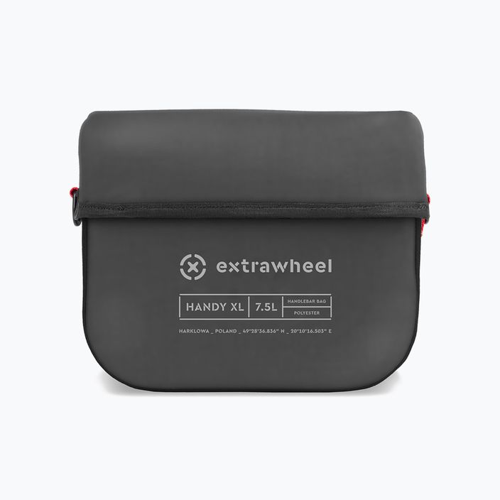 Taška na kolo Extrawheel Handy XL 7,5L černo-šedá E0152 2